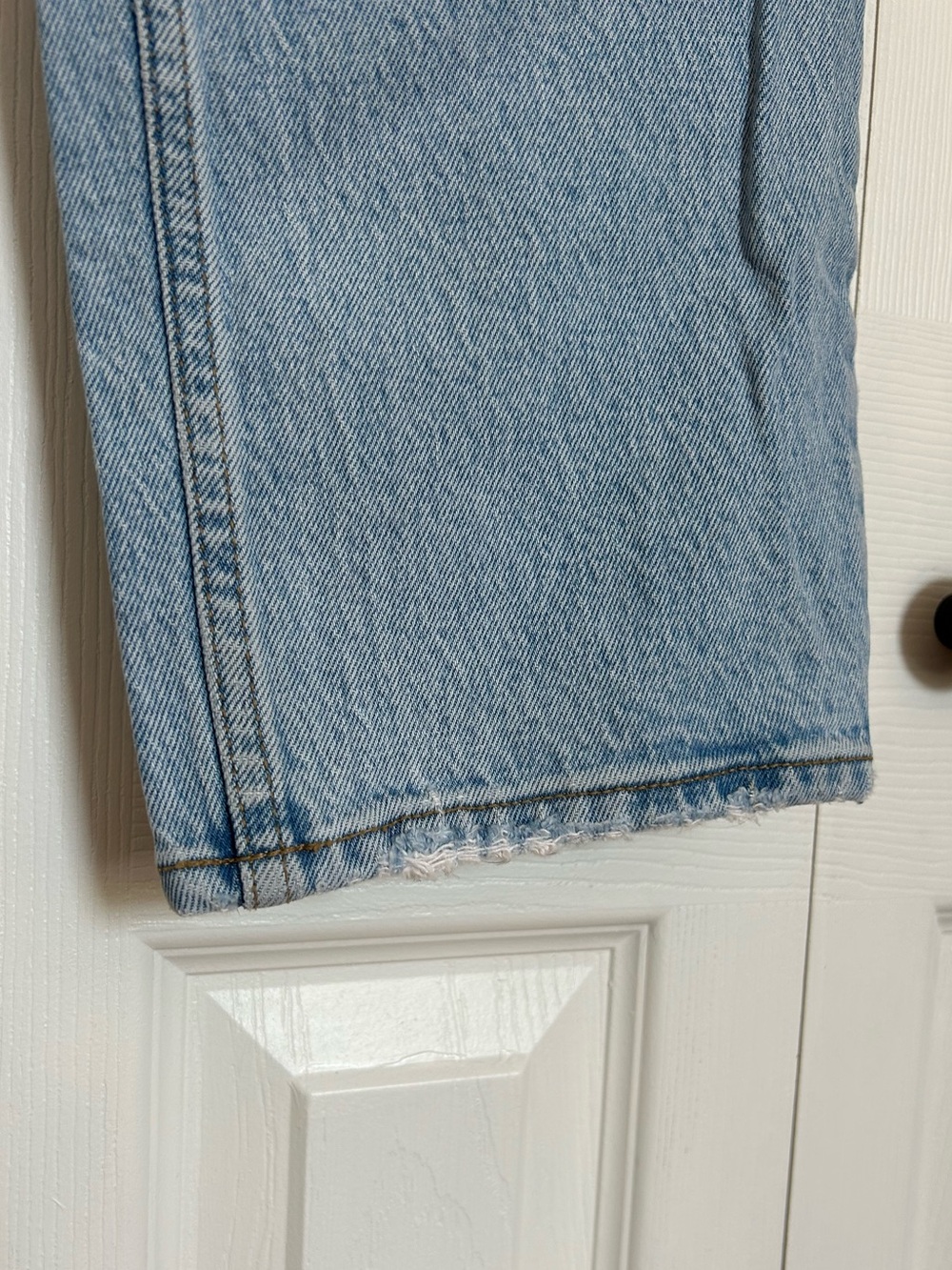 Abercrombie & Fitch The Dad High Rise Crossover Waist Jeans W25 - Picture 6 of 7
